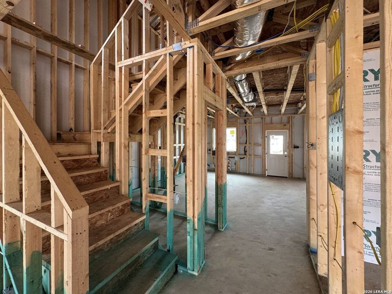 In-progress construction of a new home in Saddlebrook Ranch, Schertz, TX (Image 14). In-progress construction of a new home in Saddlebrook Ranch, Schertz, TX (Image 14).