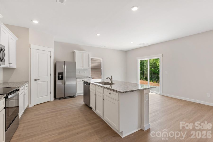 Furnished interior view inside a new home in , Winston-Salem (Image 7).