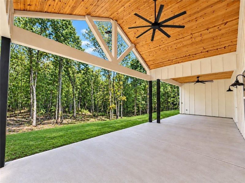 Exterior details and patio area of a home in , Winston (Image 3). Exterior details and patio area of a home in , Winston (Image 3).