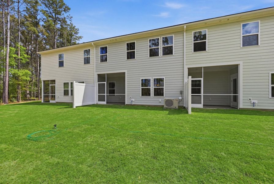 Exterior details and patio area of a home in , Charleston (Image 4).