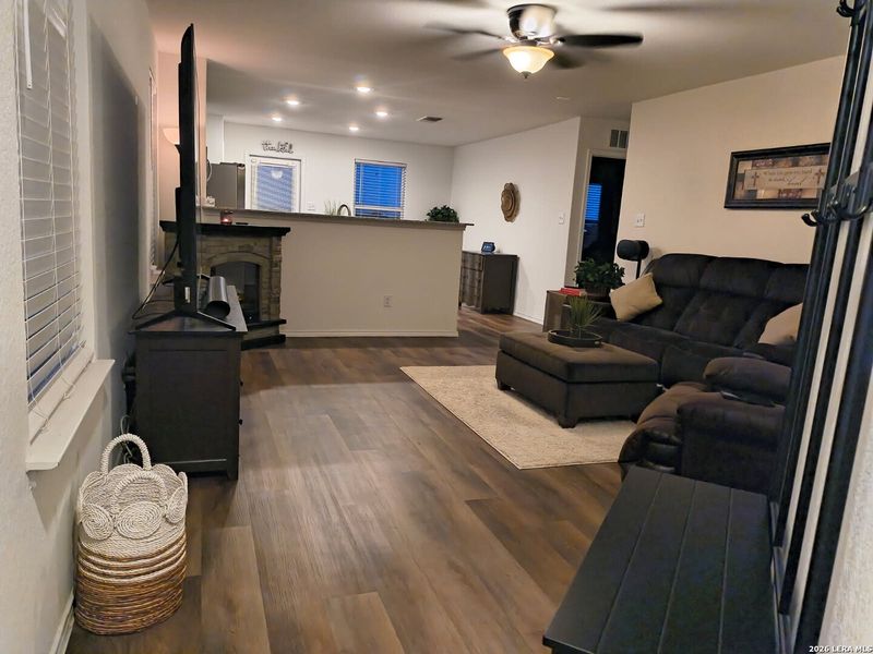 Furnished interior view inside a new home in Dove Song, Marion (Image 15).
