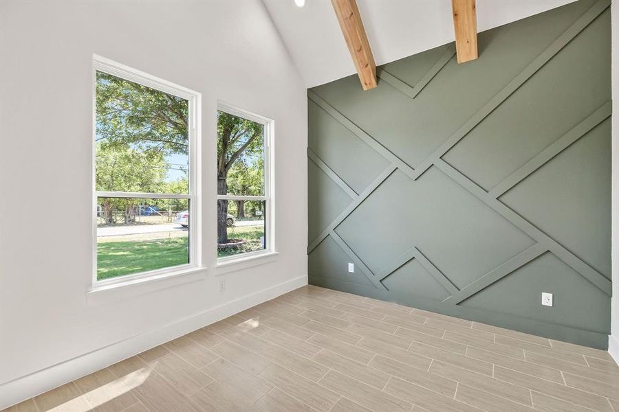 Spacious, unfurnished interior of a new home in , Sansom Park (Image 15).