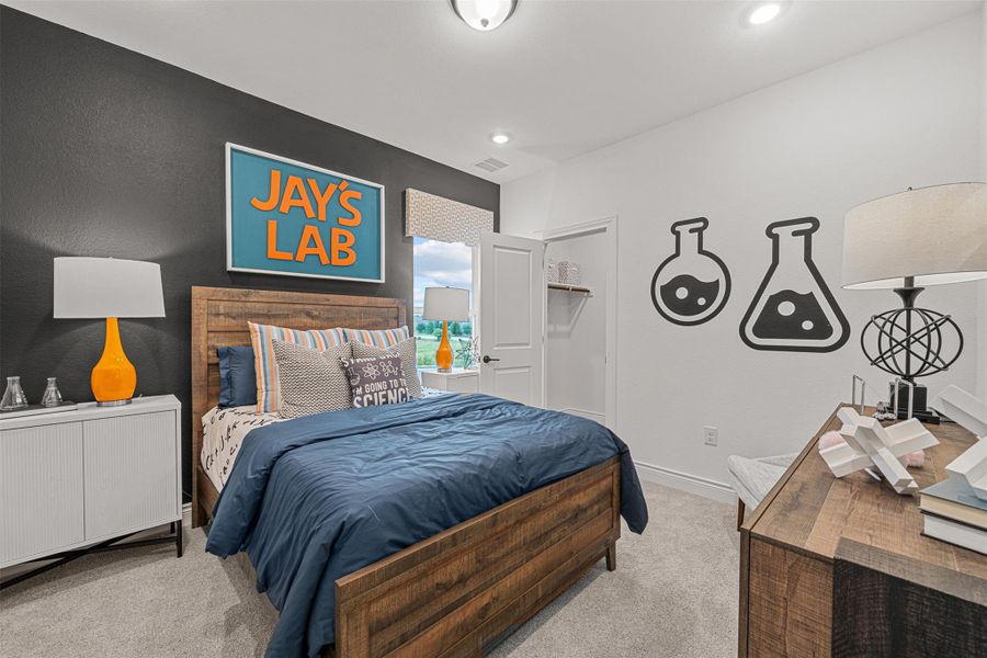 Furnished interior view inside a new home in Barksdale, Leander (Image 18).