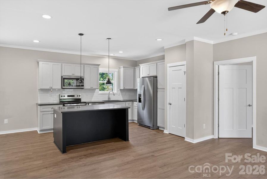 Furnished interior view inside a new home in , Columbus (Image 10).