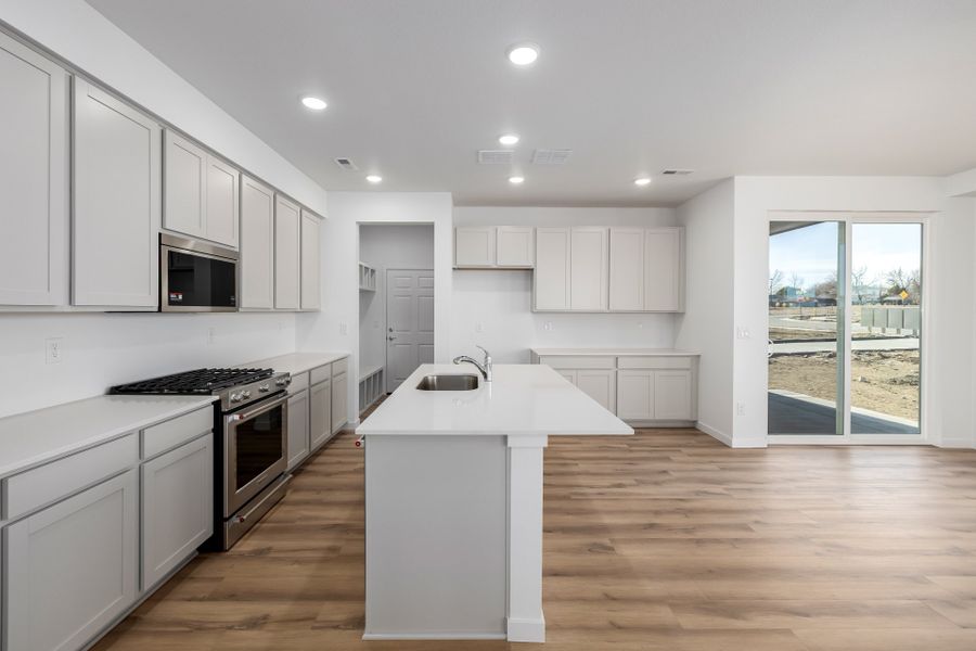 Furnished interior view inside a new home in Arras Park, Thornton (Image 8).