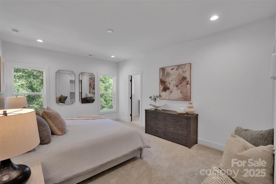 Furnished interior view inside a new home in , Charlotte (Image 11). Furnished interior view inside a new home in , Charlotte (Image 11).