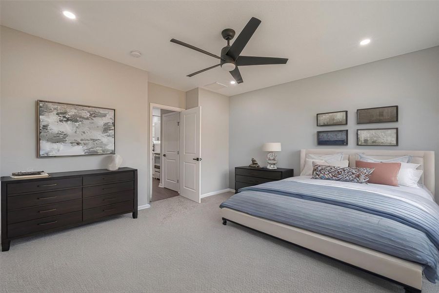 Vitrually staged bedroom #1 Vitrually staged bedroom #1