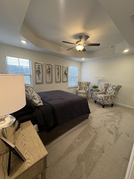 Photo is of the model home to show what the completed floor plan looks like. Selections and Options may vary.