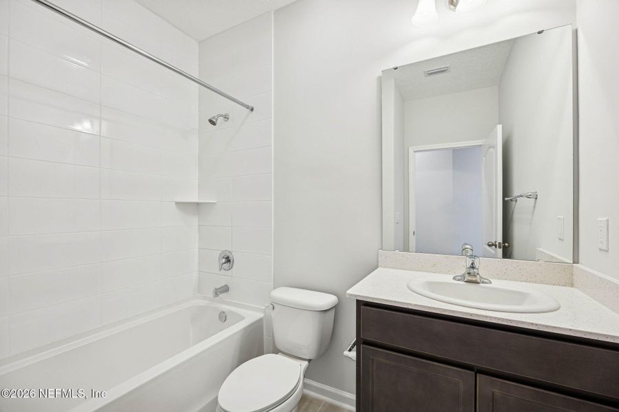 Furnished interior view inside a new home in Weston Woods, Jacksonville (Image 5). Furnished interior view inside a new home in Weston Woods, Jacksonville (Image 5).