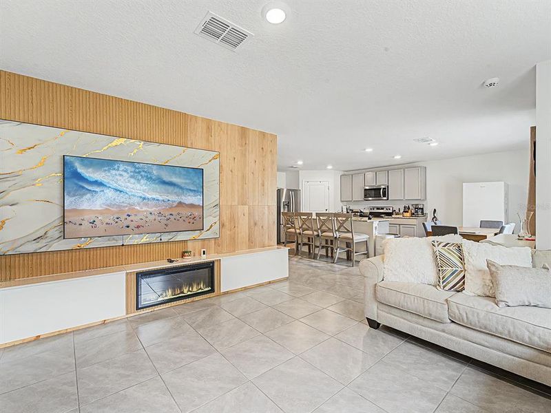 Furnished interior view inside a new home in , Spring Hill (Image 12). Furnished interior view inside a new home in , Spring Hill (Image 12).
