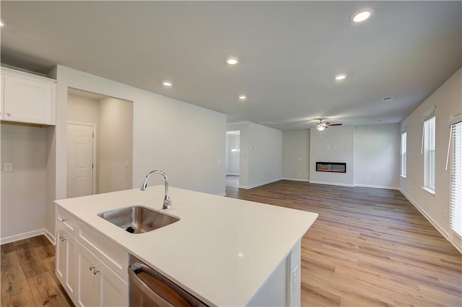 Furnished interior view inside a new home in Bowers Farm, McDonough (Image 5).