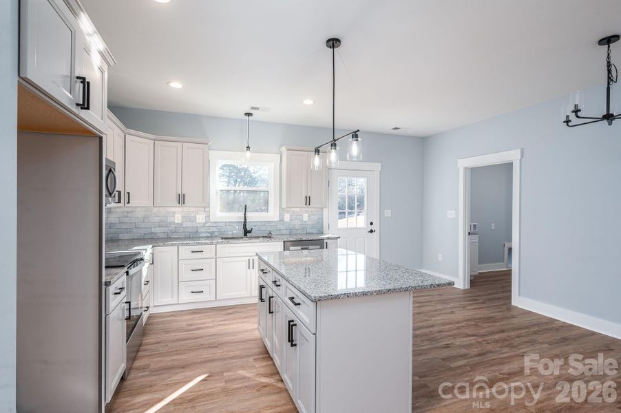 Furnished interior view inside a new home in , Hickory (Image 5).