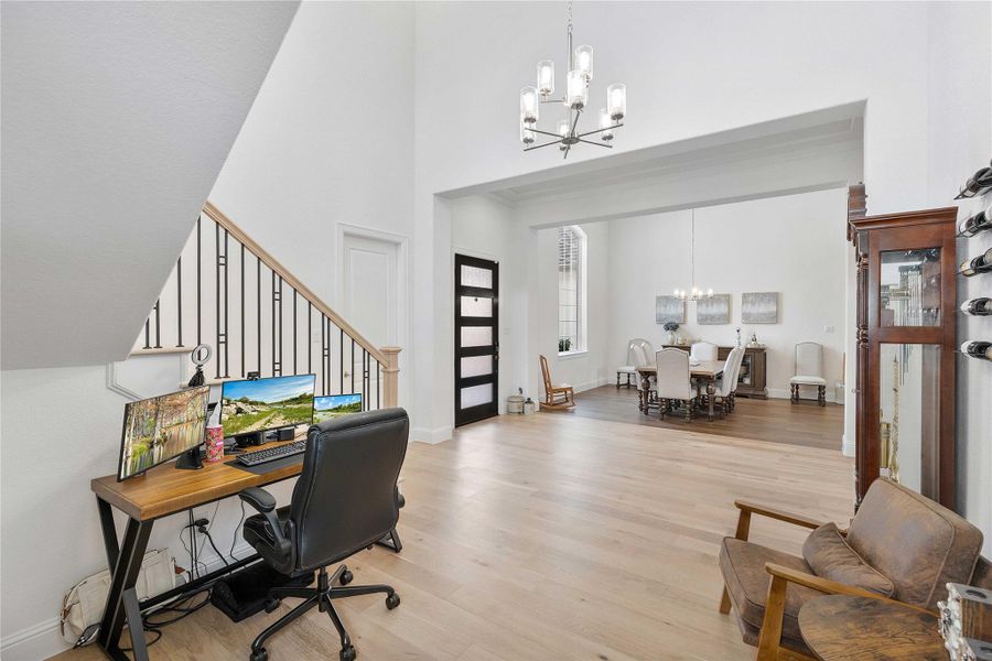 Furnished interior view inside a new home in , Conroe (Image 15). Furnished interior view inside a new home in , Conroe (Image 15).