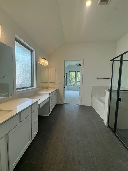 Primary Bath with Dual Vanities