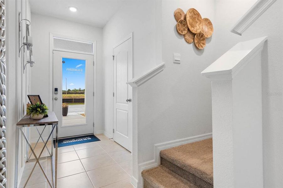 Furnished interior view inside a new home in Brentwood, Davenport (Image 11). Furnished interior view inside a new home in Brentwood, Davenport (Image 11).