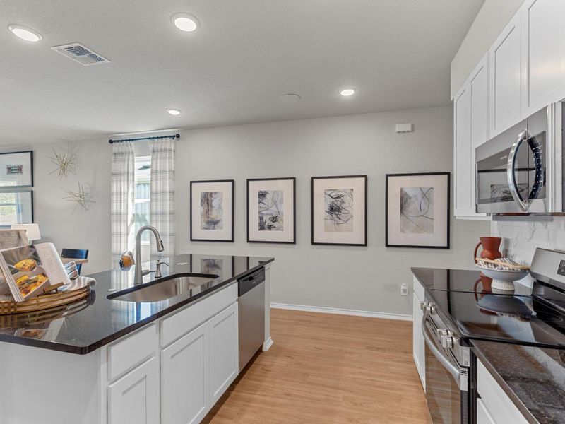 Representative furnished interior of a home built from the The Sabine A by Davidson Homes LLC in Agave, San Antonio (Image 13). Representative furnished interior of a home built from the The Sabine A by Davidson Homes LLC in Agave, San Antonio (Image 13).