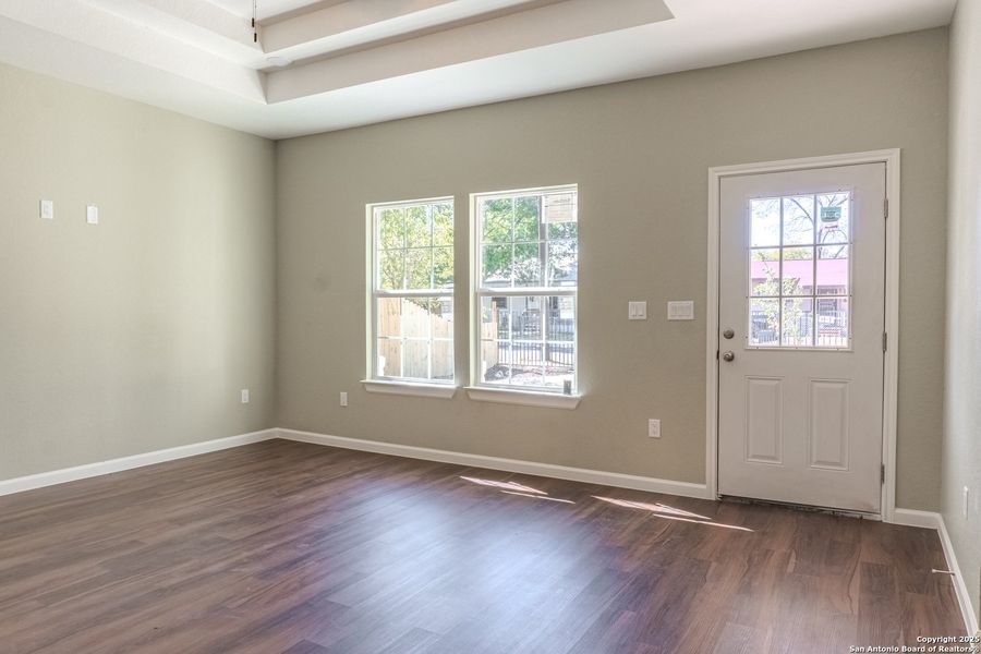 Spacious, unfurnished interior of a new home in , San Antonio (Image 14). Spacious, unfurnished interior of a new home in , San Antonio (Image 14).