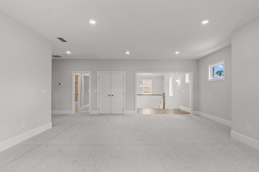 Representative unfurnished interior of a home built from the The Danville by The Providence Group in Bellwyn, Alpharetta (Image 51).