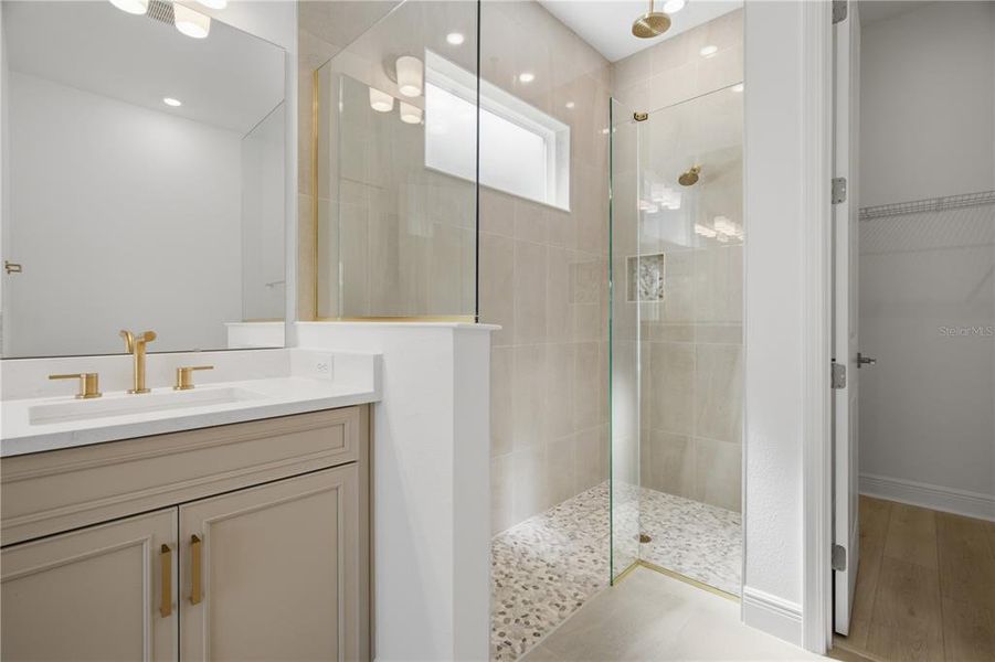 Furnished interior view inside a new home in Bella Collina, Montverde (Image 12).