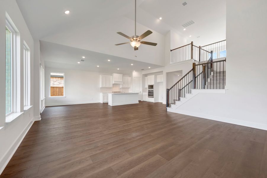 Spacious, unfurnished interior of a new home in LaPrelle, Haslet (Image 15). Spacious, unfurnished interior of a new home in LaPrelle, Haslet (Image 15).