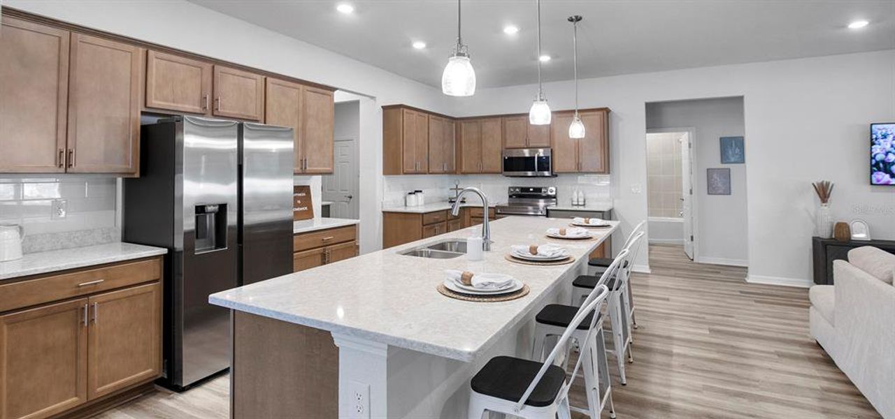 Furnished interior view inside a new home in Copperleaf, Ocala (Image 10).