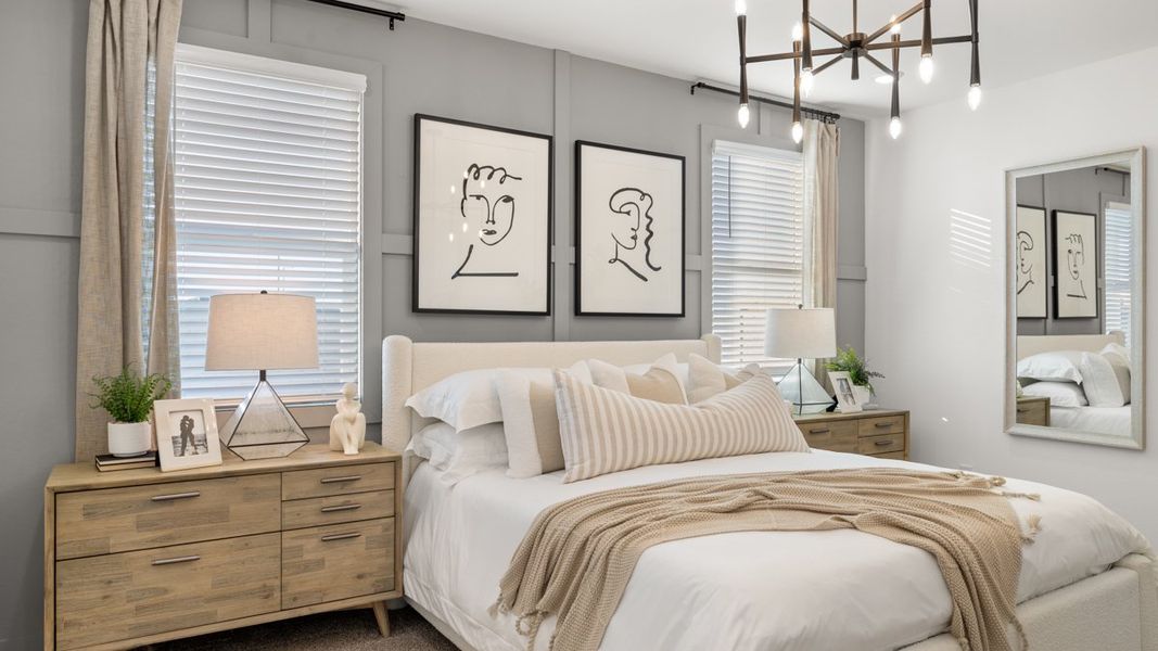 Furnished interior view inside a new home in Mason Ranch, Surprise (Image 17).