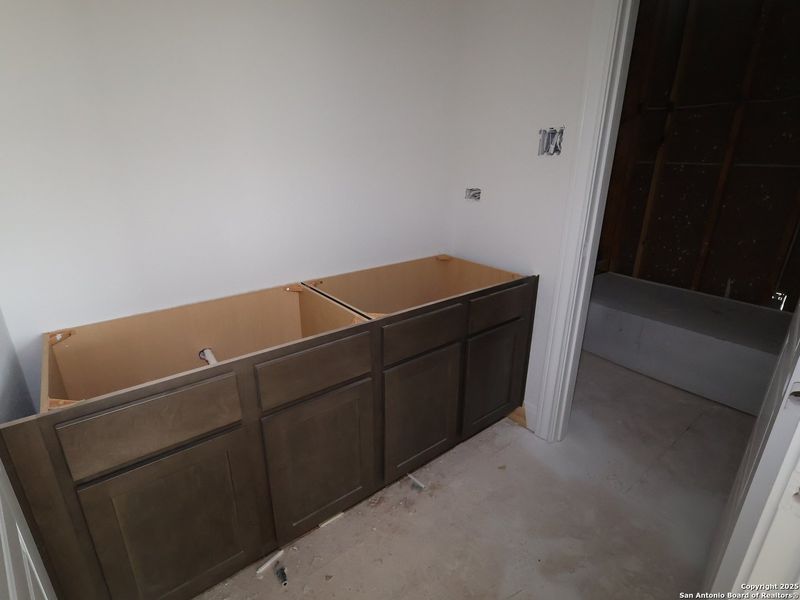 In-progress construction of a new home in Everly Estates, San Antonio, TX (Image 13).