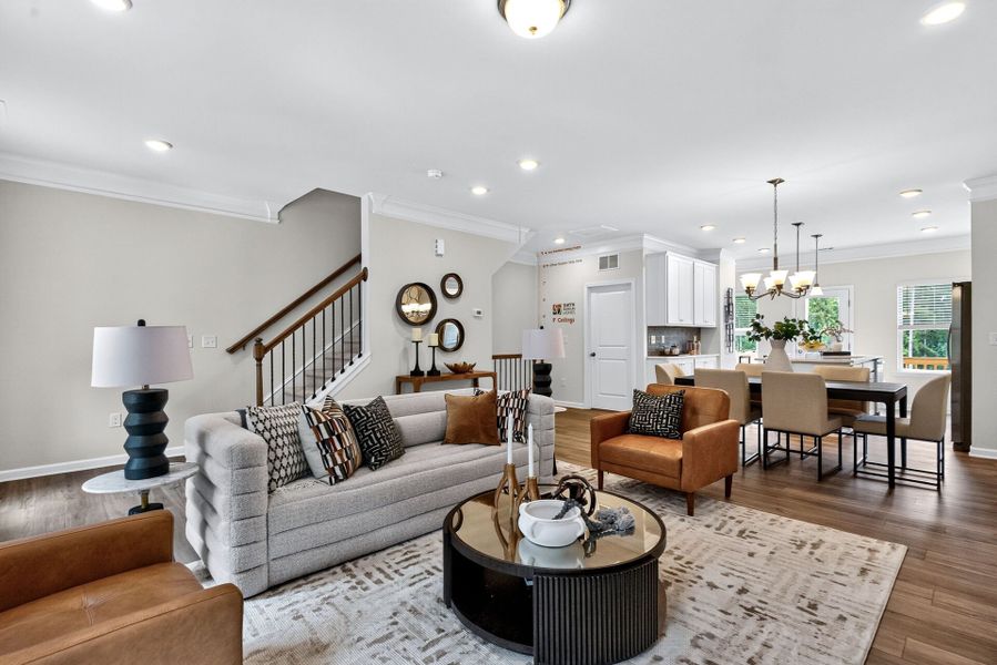 Furnished interior view inside a new home in Helmsley, Raleigh (Image 9).