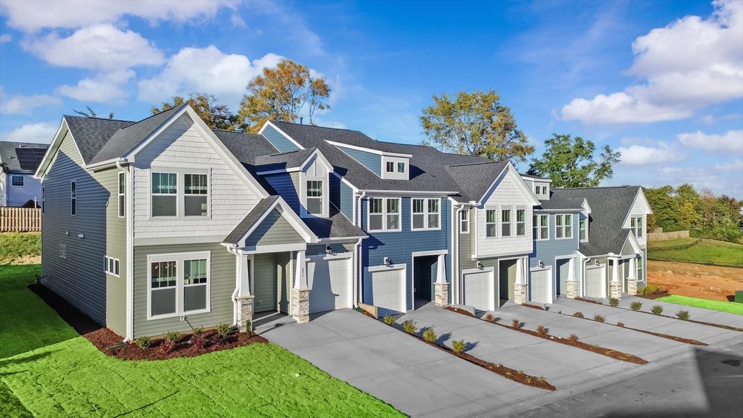 Superior craftsmanship throughout this established townhome community