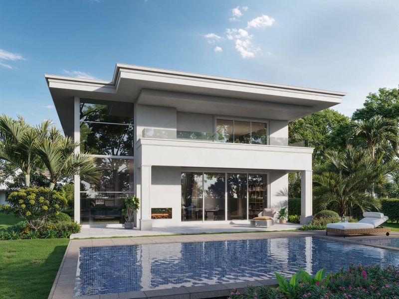 Front exterior of a new home in , Fort Lauderdale, FL, highlighting curb appeal (Image 10).