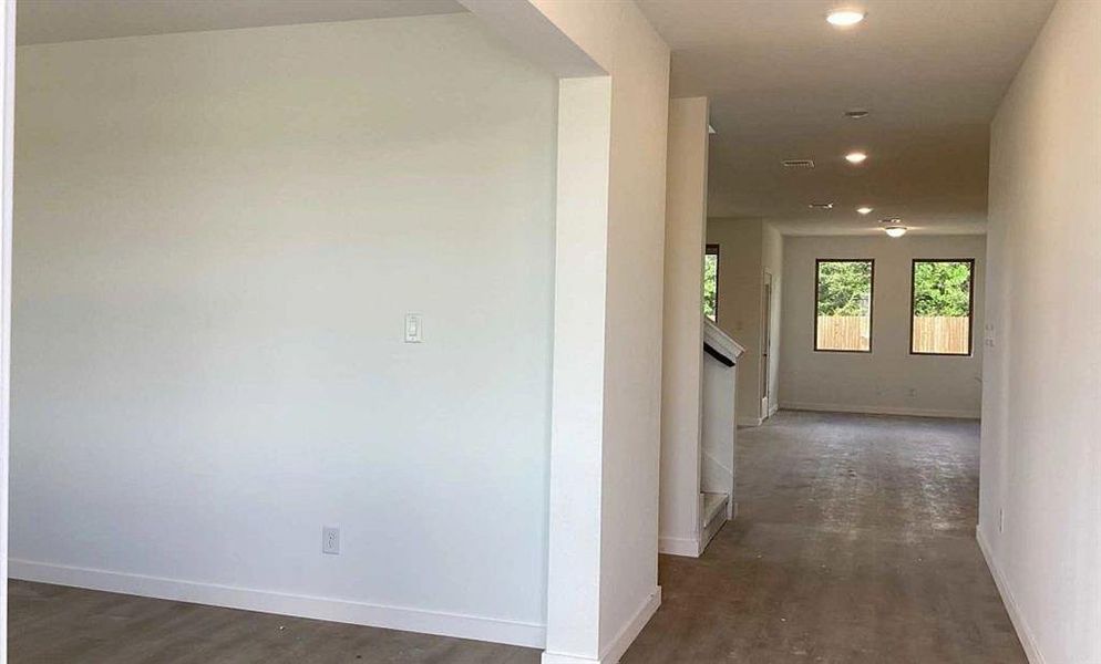 Foyer Construction Progress