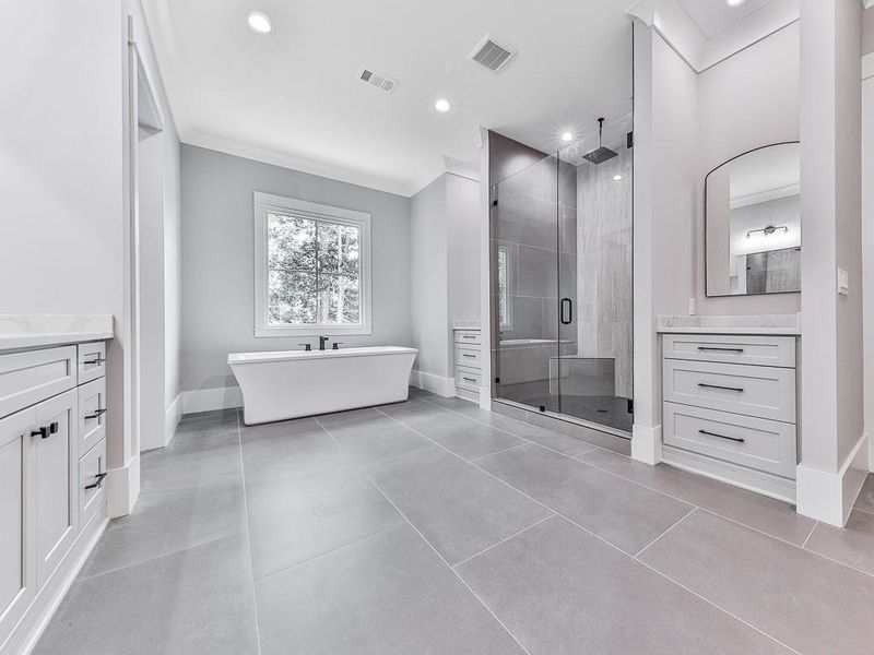Furnished interior view inside a new home in , Ball Ground (Image 11).