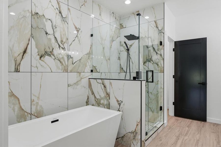 Furnished interior view inside a new home in , Eustace (Image 13).