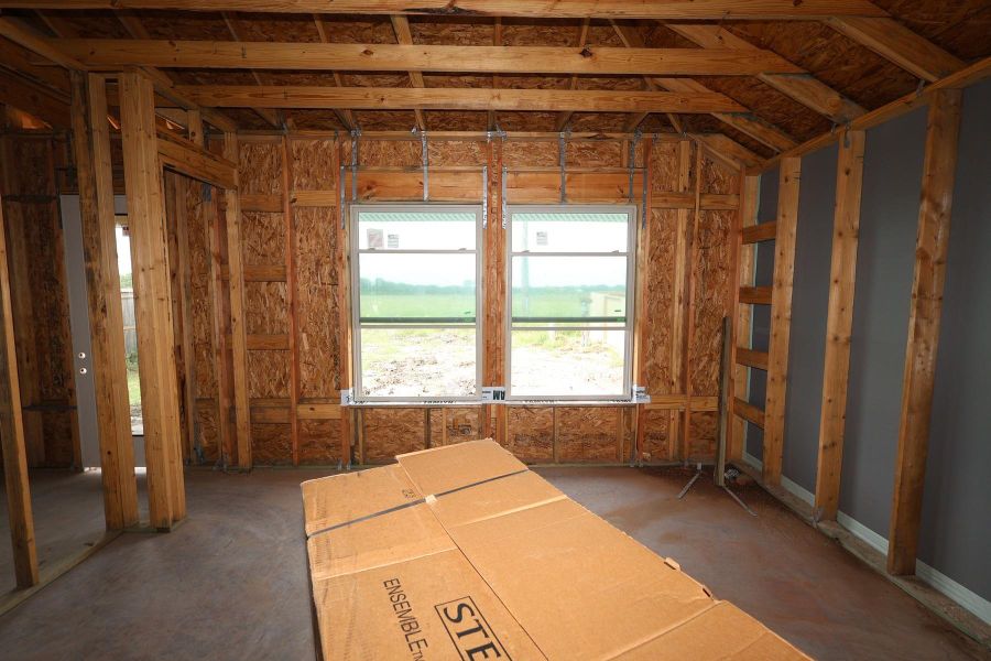 In-progress construction of a new home in Meridiana - Terrace Collection, Manvel, TX (Image 10).