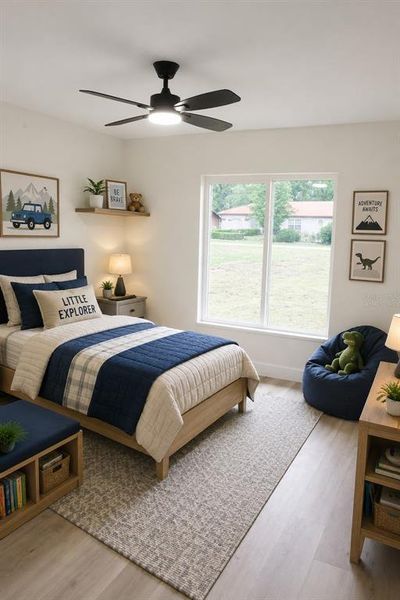 Furnished interior view inside a new home in , Ocala (Image 12).