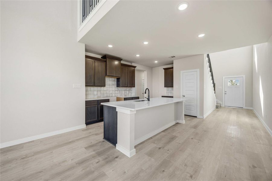 Furnished interior view inside a new home in Tejas Village, Beasley (Image 5).
