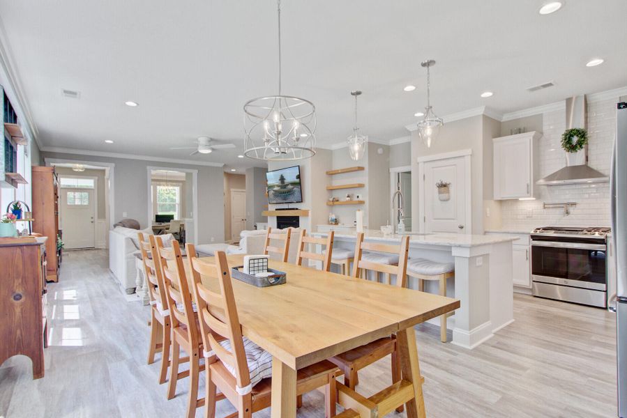 Furnished interior view inside a new home in , Ridgeville (Image 14). Furnished interior view inside a new home in , Ridgeville (Image 14).