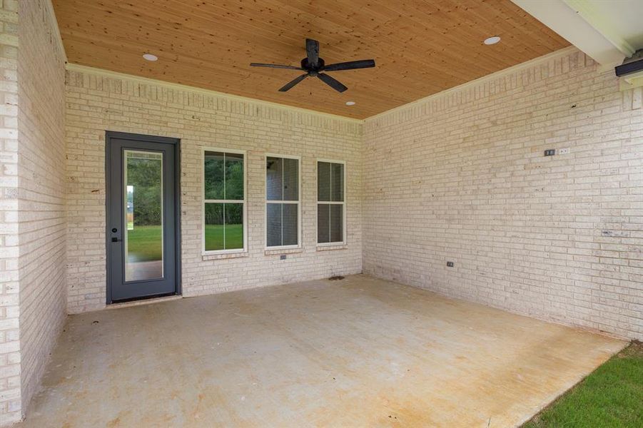 Exterior details and patio area of a home in , Bullard (Image 24). Exterior details and patio area of a home in , Bullard (Image 24).