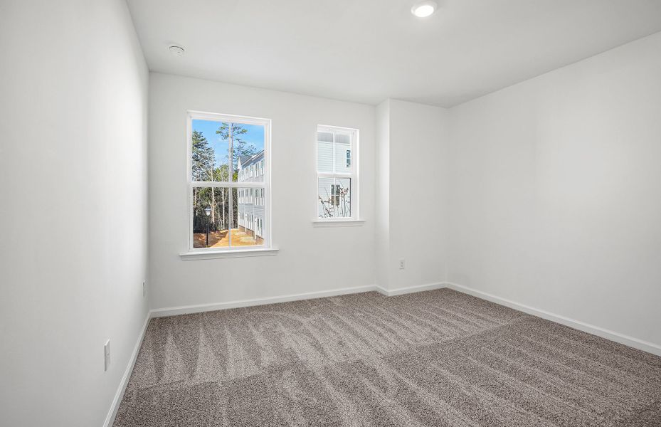 Spacious, unfurnished interior of a new home in Galloway Towns, Charlotte (Image 31). Spacious, unfurnished interior of a new home in Galloway Towns, Charlotte (Image 31).