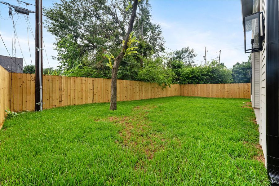 Substantial backyard on this 7,200 square foot lot offers tremendous value-add potential, with plenty of room for a pool installation and comprehensive outdoor living amenities.  This home is generator-ready with gas line extended all the way to the back of the home; which would provide a practical location for a generator in the back corner of the property.