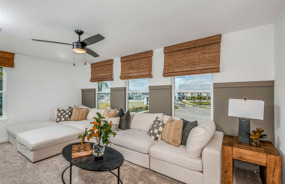 Furnished interior view inside a new home in Vida's Way, Wesley Chapel (Image 10). Furnished interior view inside a new home in Vida's Way, Wesley Chapel (Image 10).