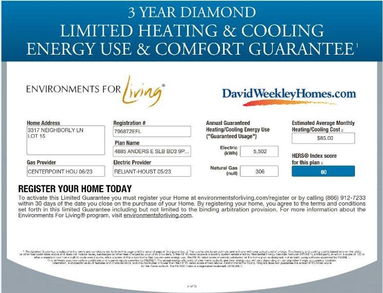 With 2x6 exterior wall construction, we can use a higher R value insulation which saves you money on your heating and cooling bills…Ask us about our guarantee!