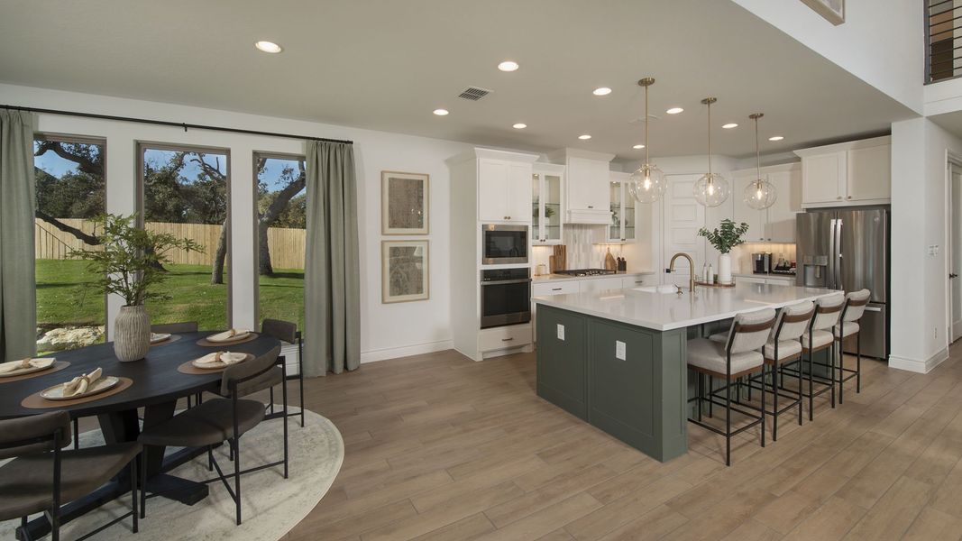 Furnished interior view inside a new home in Mosaic, Celina (Image 9).
