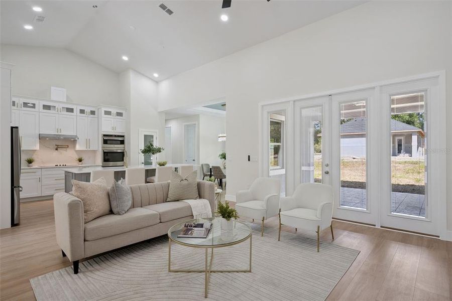 Furnished interior view inside a new home in , Apopka (Image 47).