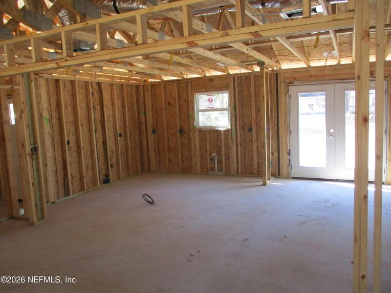 In-progress construction of a new home in , Hilliard, FL (Image 10).