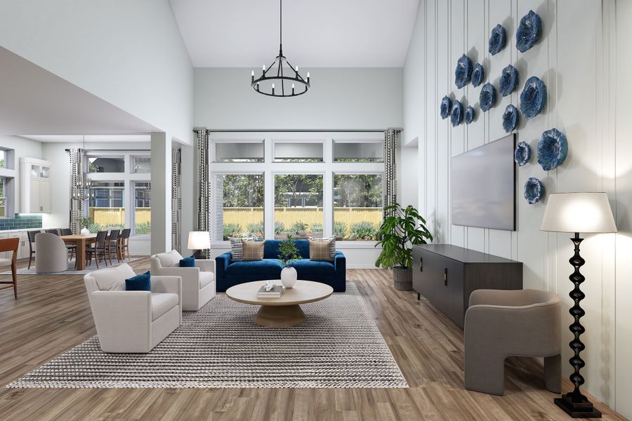 The Brant - Family Room The Brant - Family Room