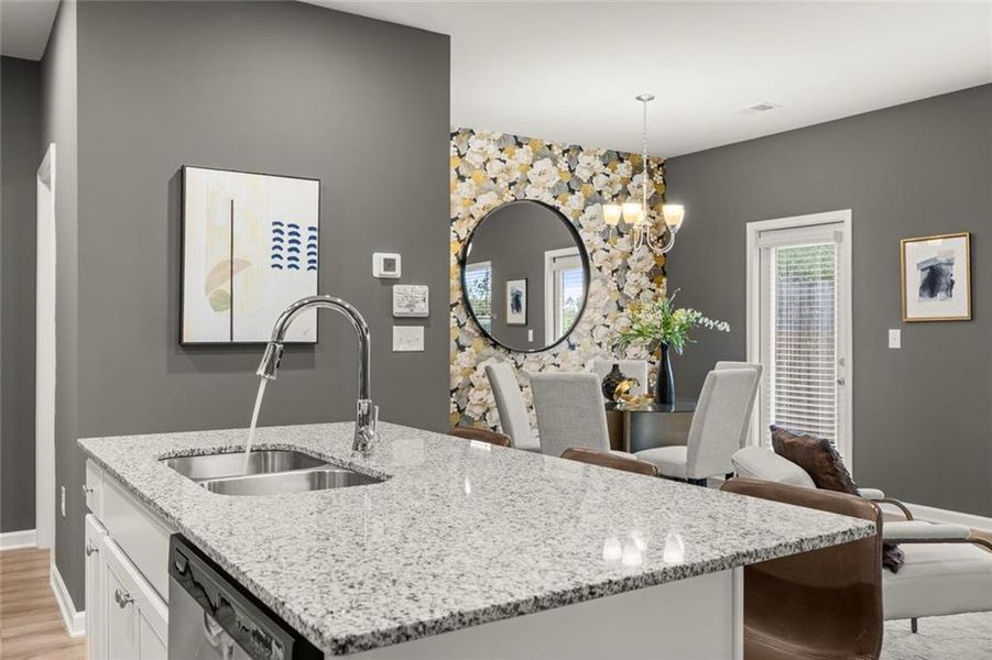 Furnished interior view inside a new home in Reeves Park, Stockbridge (Image 18). Furnished interior view inside a new home in Reeves Park, Stockbridge (Image 18).