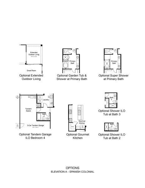 2D floor plan layout of this home in Hawes Crossing, Mesa, AZ (Image 3).