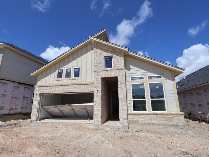 In-progress construction of a new home in Estancia West, Manchaca, TX (Image 4). In-progress construction of a new home in Estancia West, Manchaca, TX (Image 4).