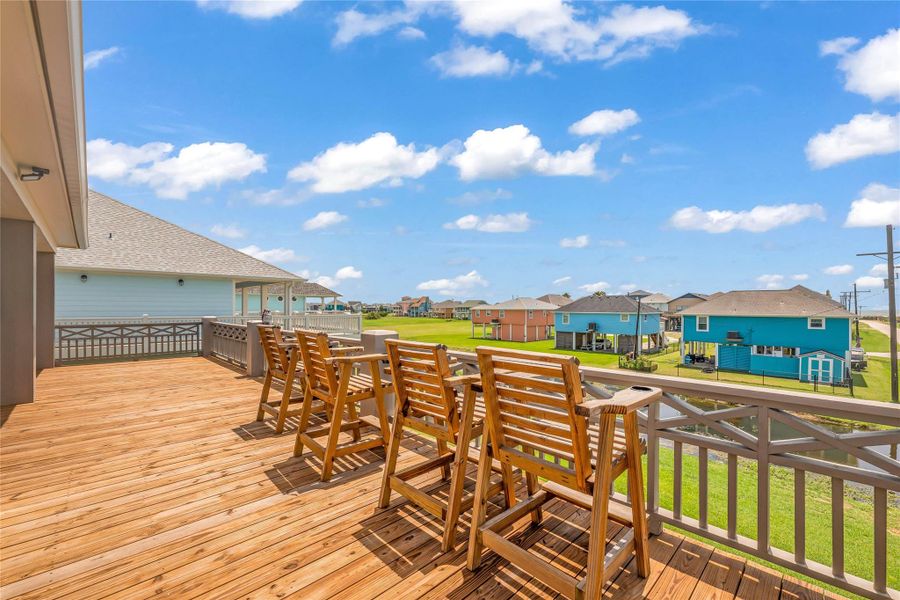 Exterior details and patio area of a home in , Crystal Beach (Image 29). Exterior details and patio area of a home in , Crystal Beach (Image 29).